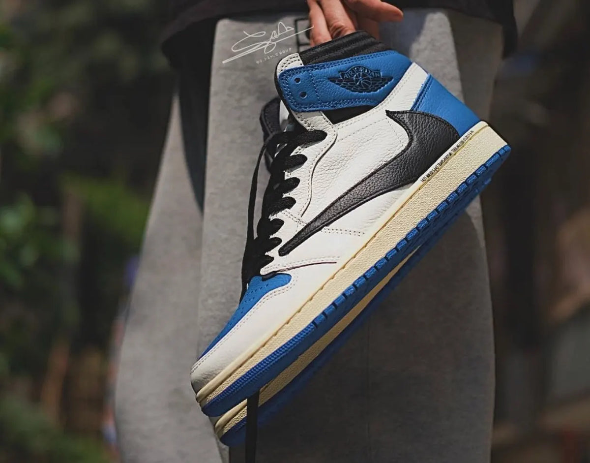 Air Jordan 1 Travis Scott Fragment - Hình 8