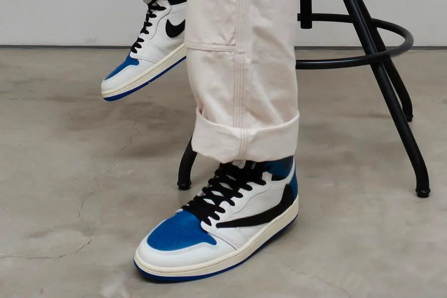 Air Jordan 1 Travis Scott Fragment - Hình 5