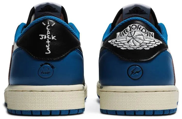 Travis Scott Jordan 1 Blue - Hình 8