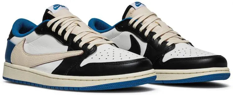 Travis Scott Jordan 1 Blue - Hình 9