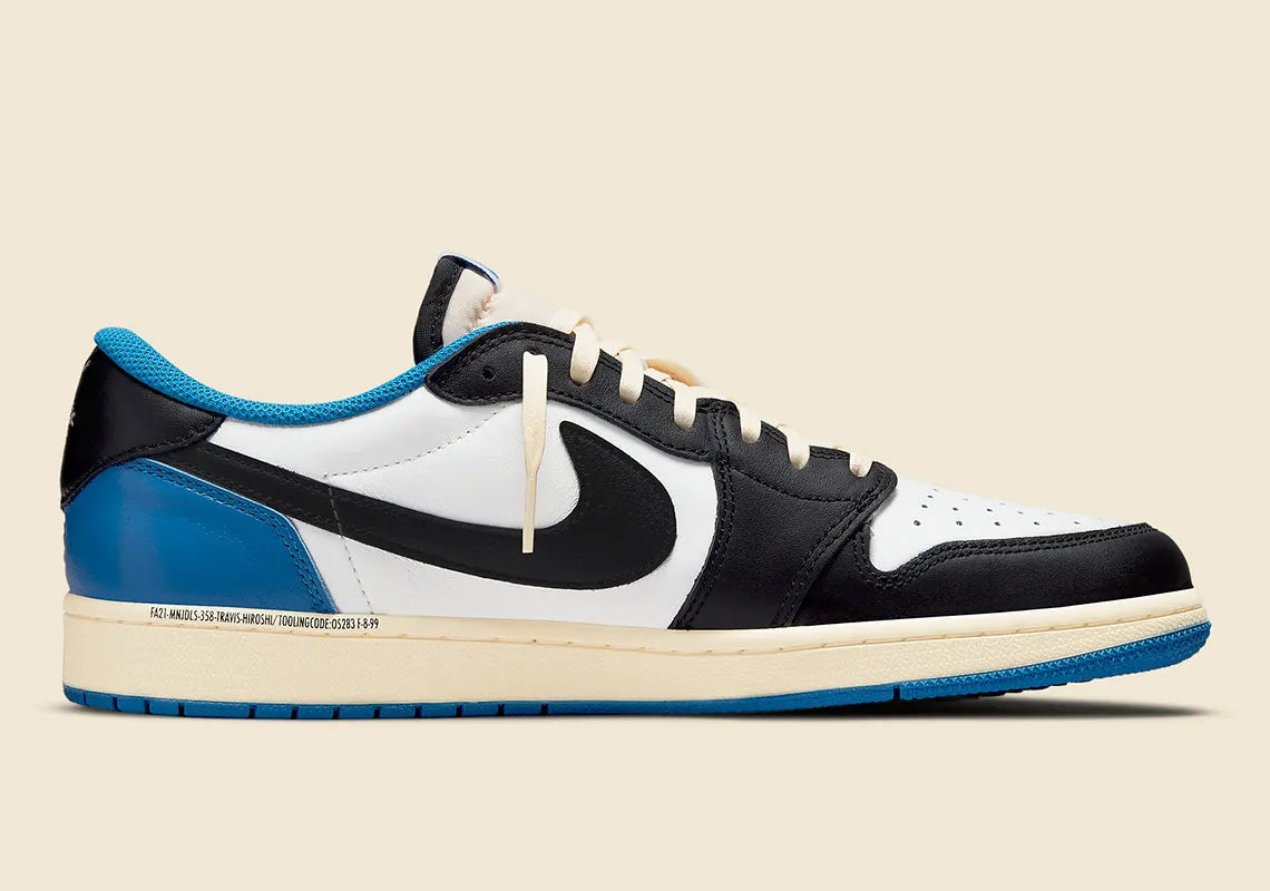 Travis Scott Jordan 1 Blue - Hình 5