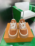 Louis Vuitton Brown Suede Skate