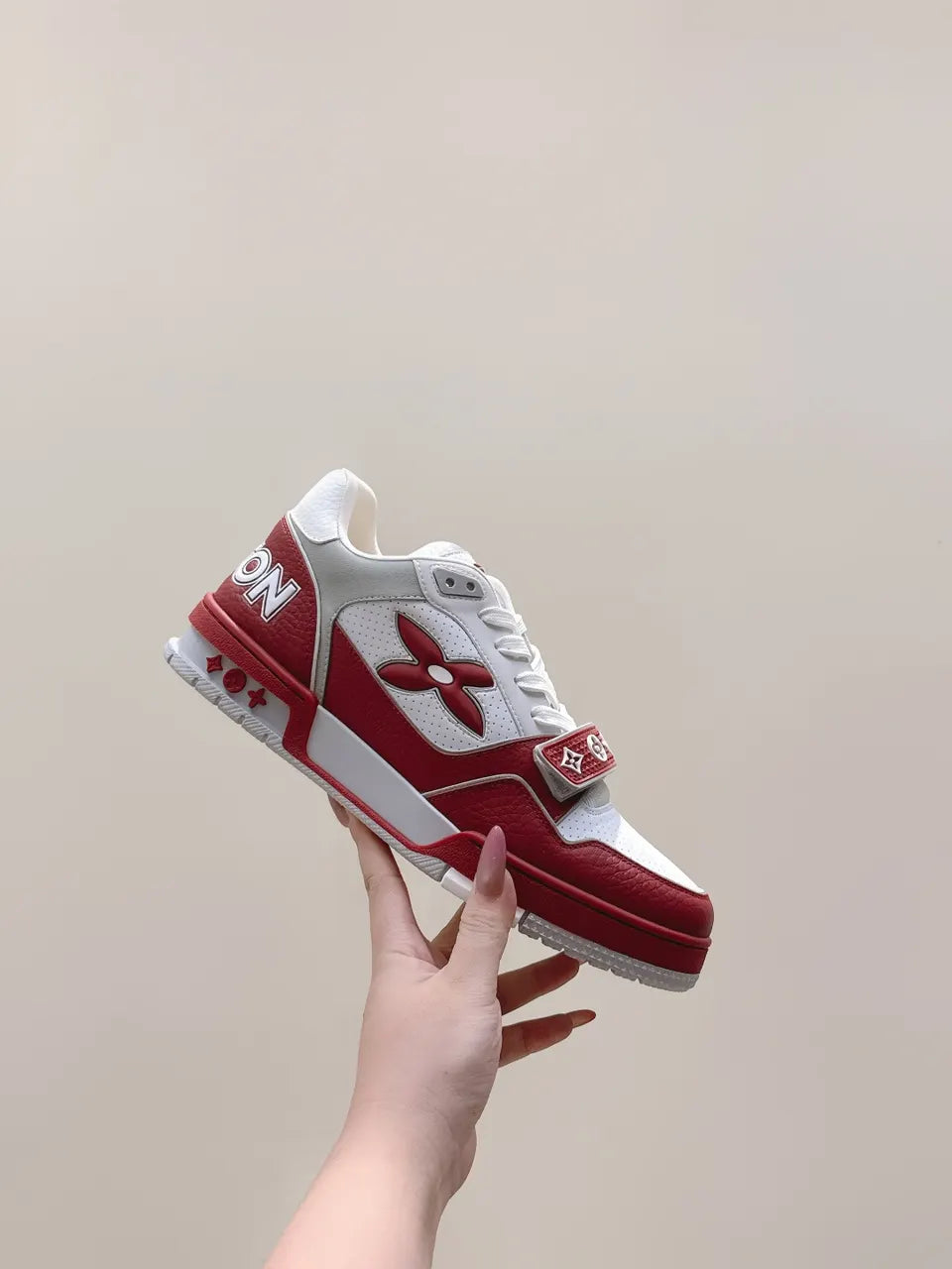 LV Trainer Upcycling Sneaker - Hình 7