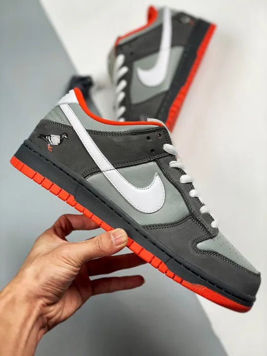 Nike SB Dunk Low Grey Orange - Hình 3
