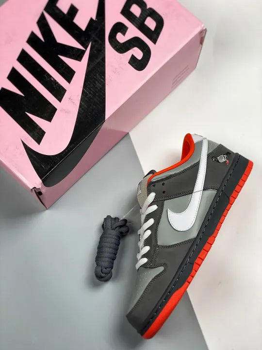 Nike SB Dunk Low Grey Orange - Hình 2