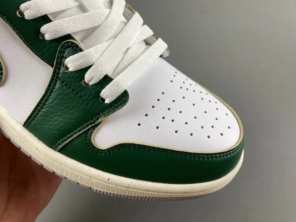premium Air Jordan 1 Low Pine Green - Hình 16