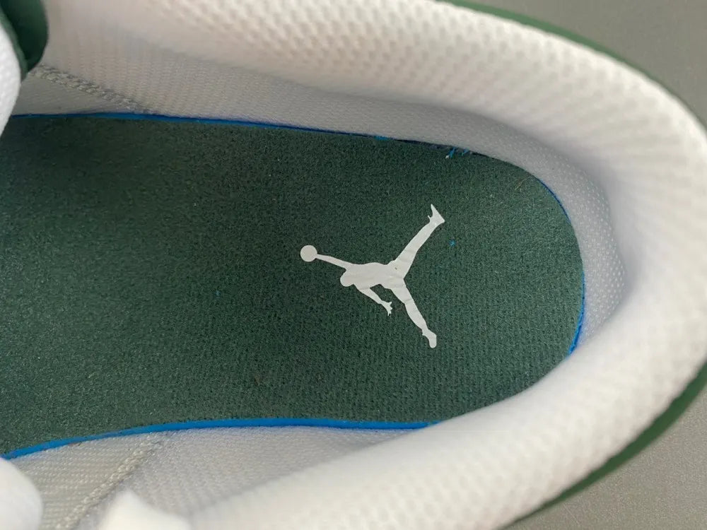 premium Air Jordan 1 Low Pine Green - Hình 6