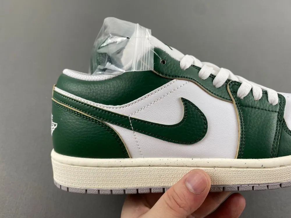 premium Air Jordan 1 Low Pine Green - Hình 11