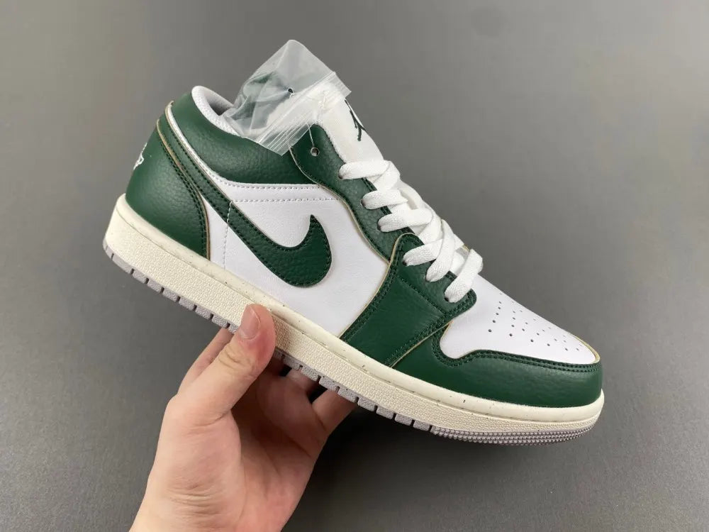 premium Air Jordan 1 Low Pine Green - Hình 15