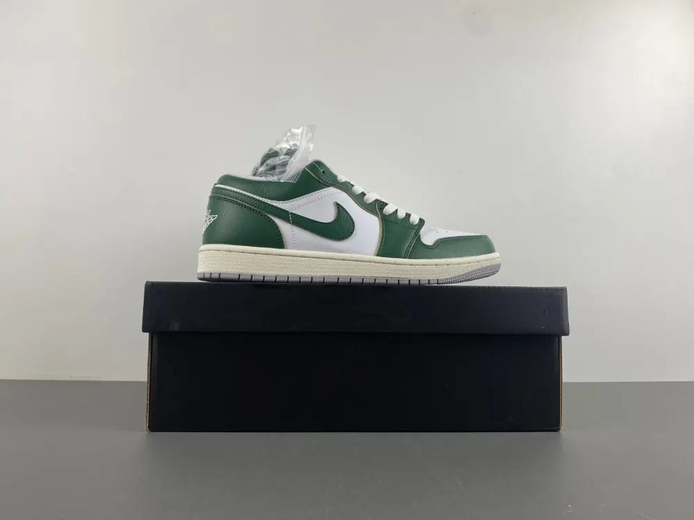 premium Air Jordan 1 Low Pine Green - Hình 2