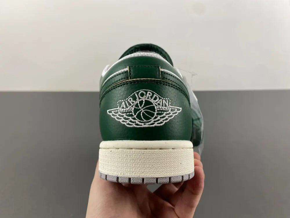 premium Air Jordan 1 Low Pine Green - Hình 10