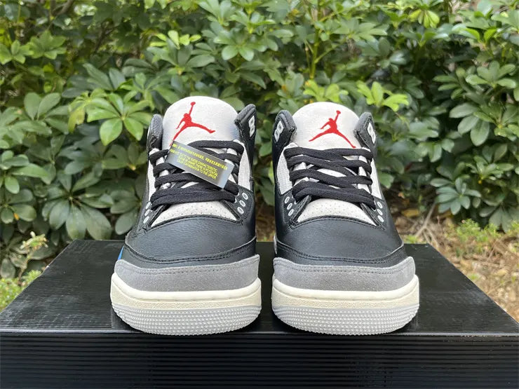 Air Jordan 3 Retro Black/Blue - Hình 13