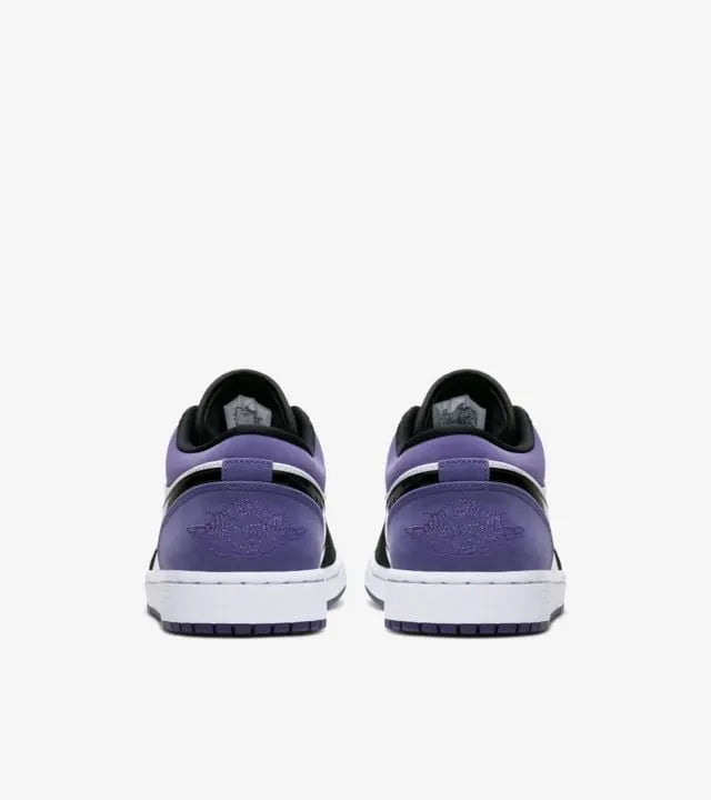 premium Air Jordan 1 Low Court Purple - Hình 5