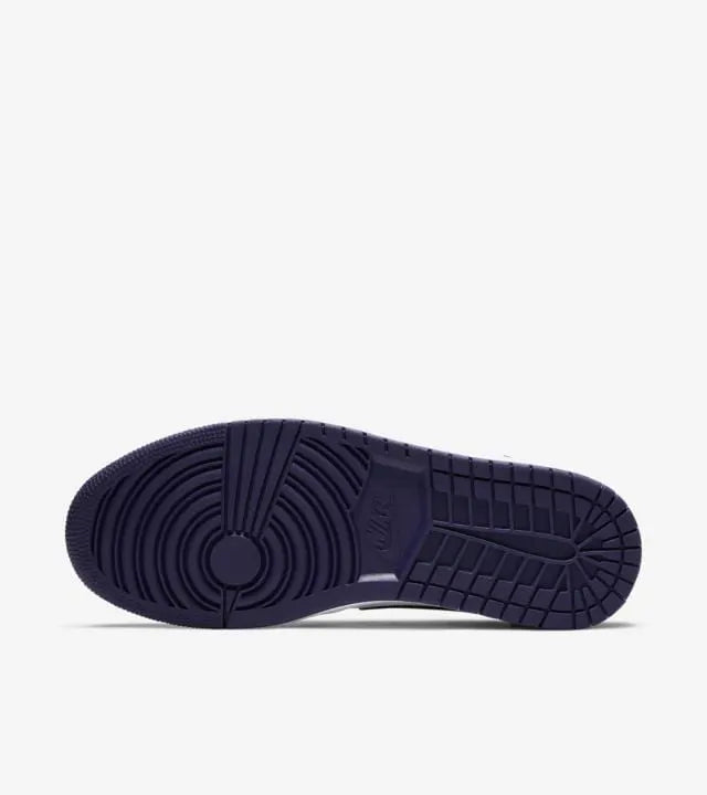 premium Air Jordan 1 Low Court Purple - Hình 3