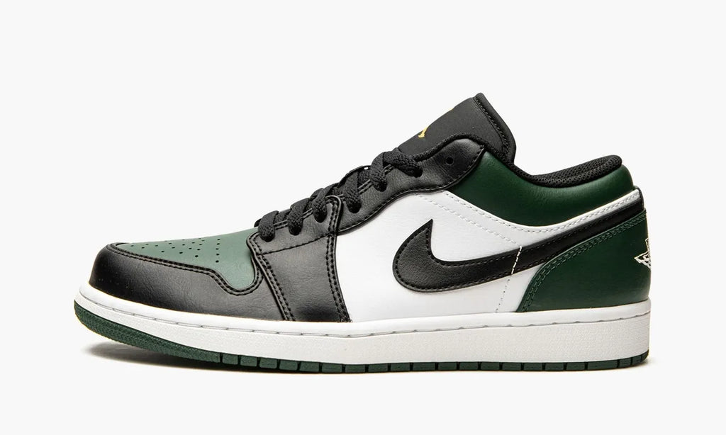 premium Air Jordan 1 Low Green Black - Hình 2