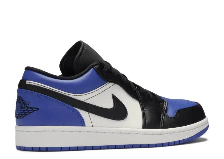iconic Air Jordan 1 Low Black Royal - Hình 3