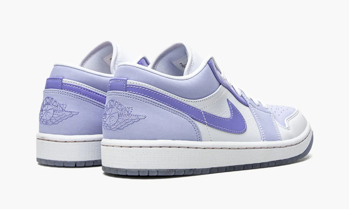 women Air Jordan 1 Low White Lilac - Hình 4