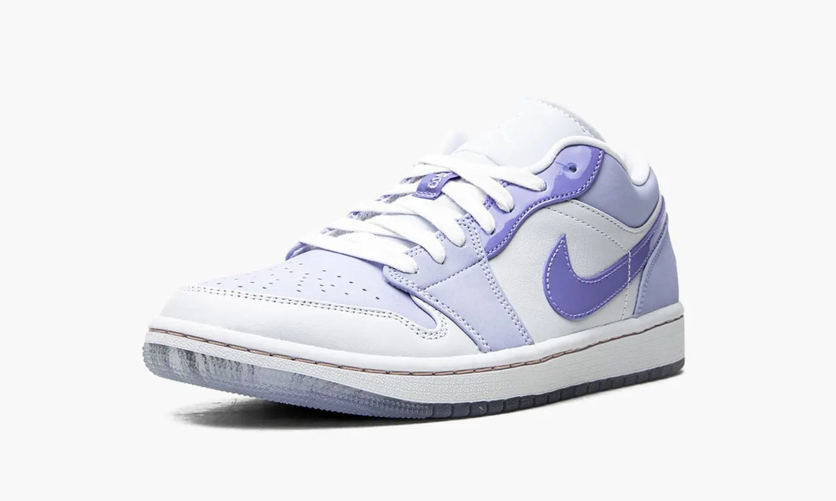 women Air Jordan 1 Low White Lilac - Hình 5