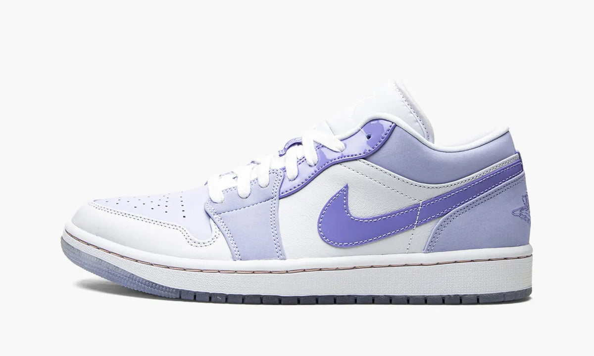 women Air Jordan 1 Low White Lilac - Hình 2