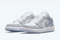 Air Jordan 1 Low Grey White premium