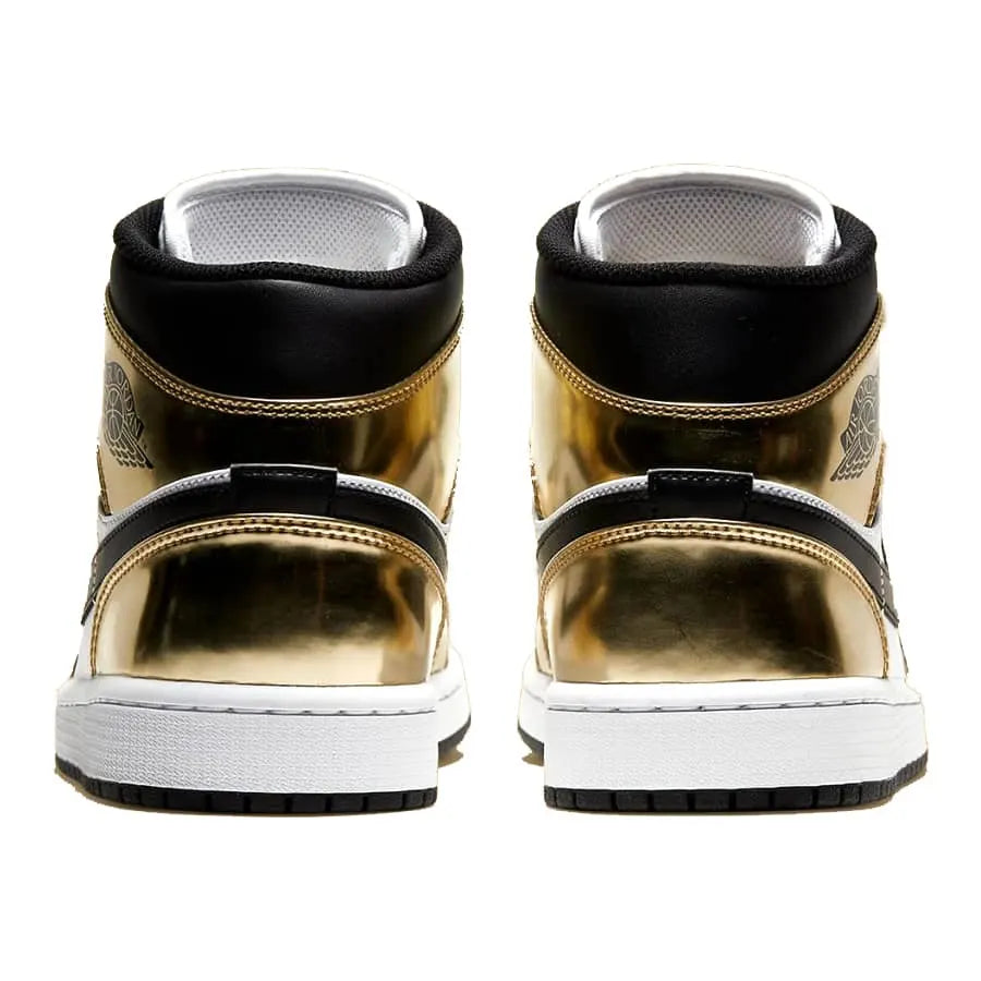Air Jordan 1 Mid White Gold - Hình 2
