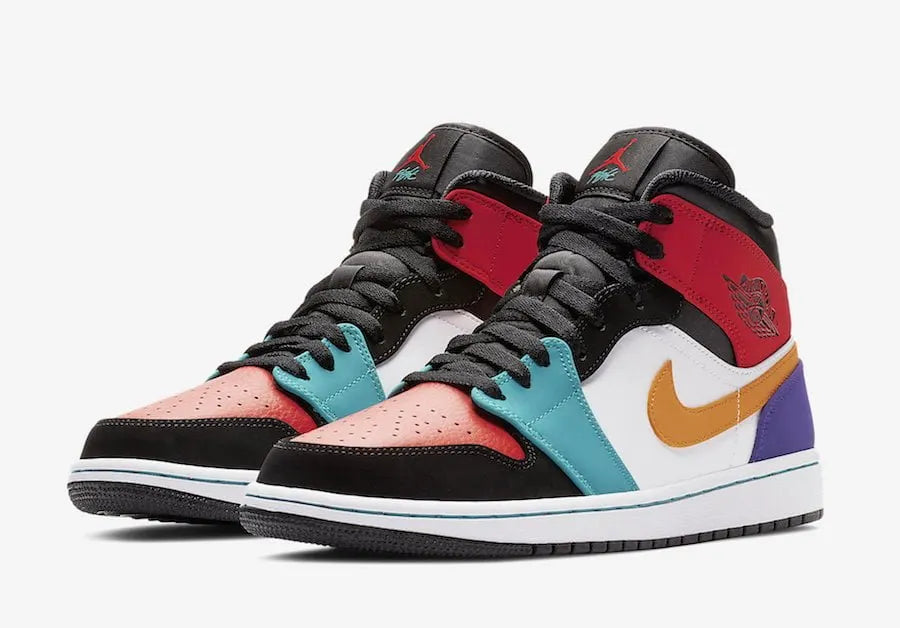 Jordan 1 Mid SE Multi-Color - Hình 3