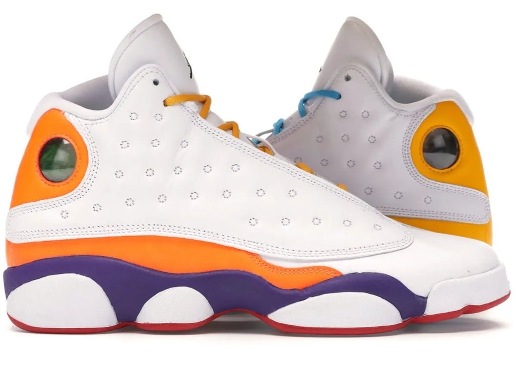 Air Jordan 13 White Yellow - Hình 2