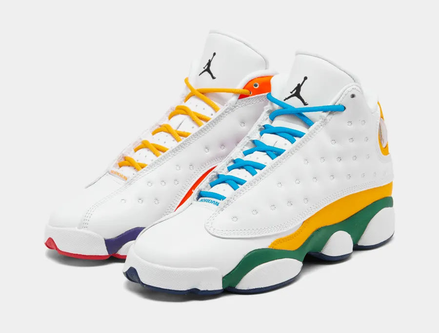Air Jordan 13 White Yellow - Hình 4
