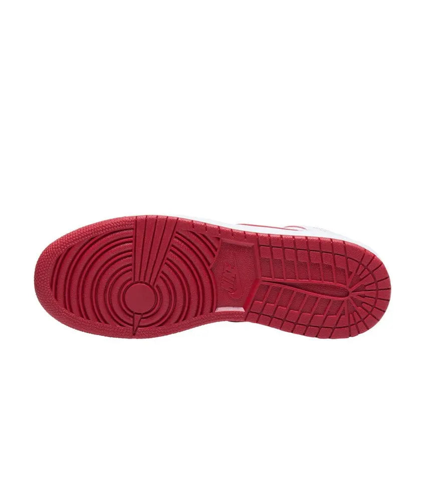 Jordan 1 Mid White Red - Hình 5