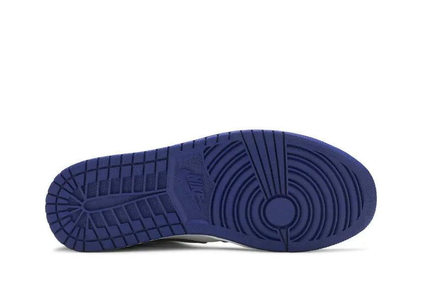 Air Jordan 1 Mid Blue Gold - Hình 3