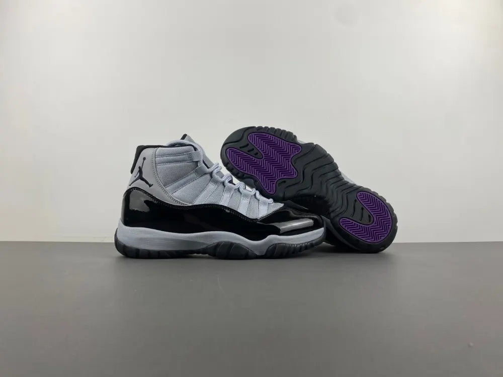 Air Jordan 11 Retro Grey/Black - Hình 15