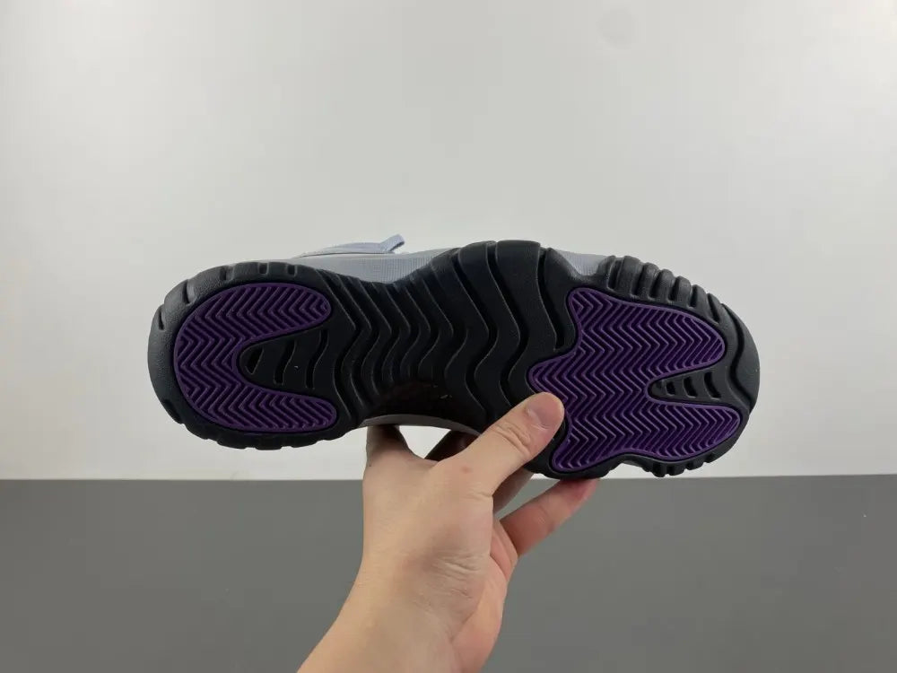 Air Jordan 11 Retro Grey/Black - Hình 10