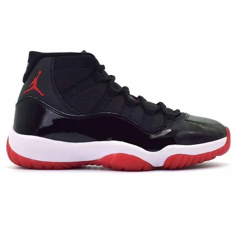 black Air Jordan 11 Retro Bred - Hình 5