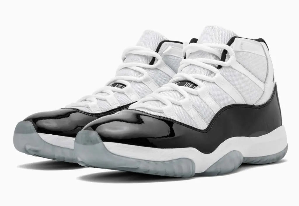 white Air Jordan 11 Retro Jubilee - Hình 2