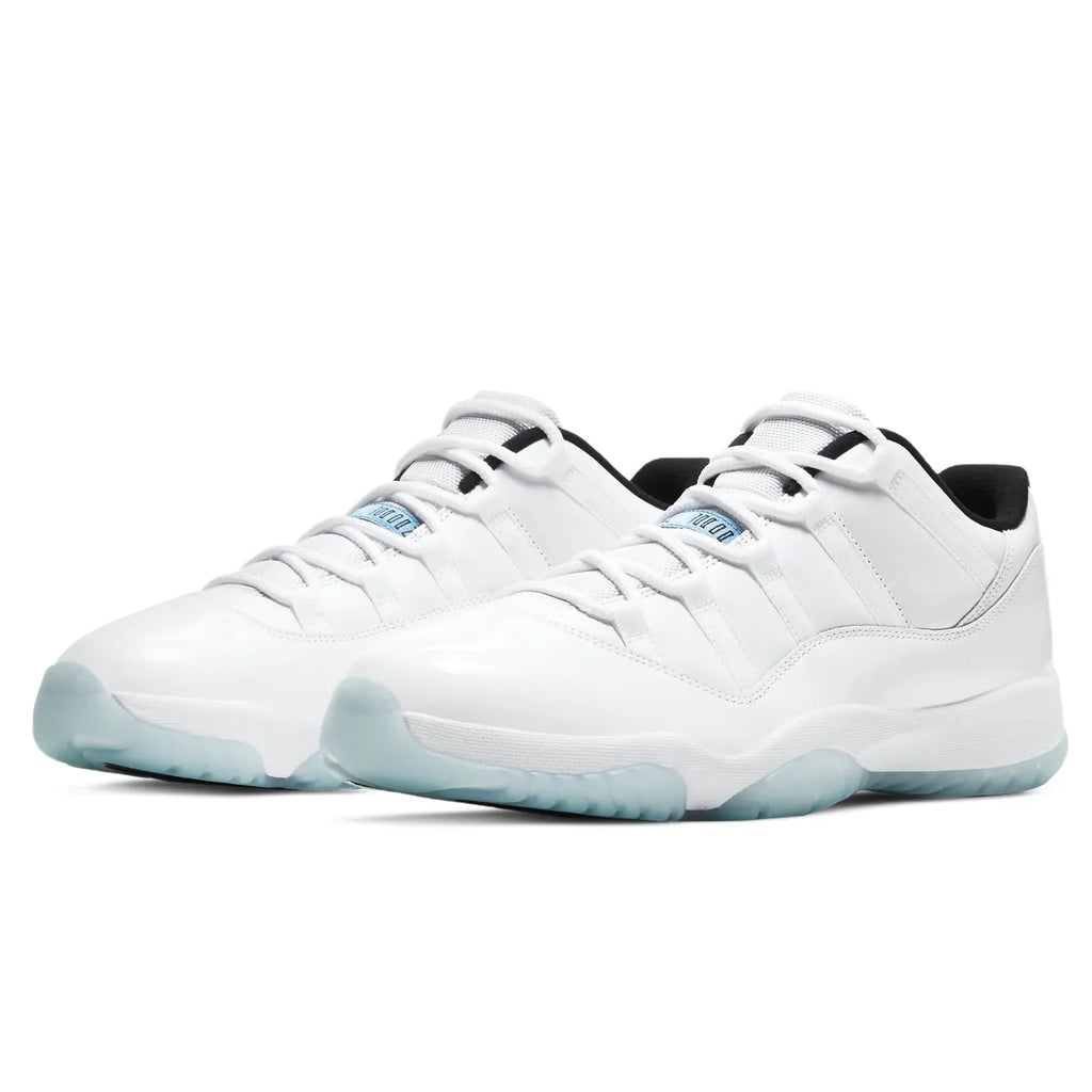 Jordan 11 Low White Blue - Hình 3
