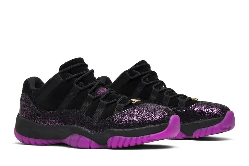 Jordan 11 Retro Low Black Purple - Hình 5