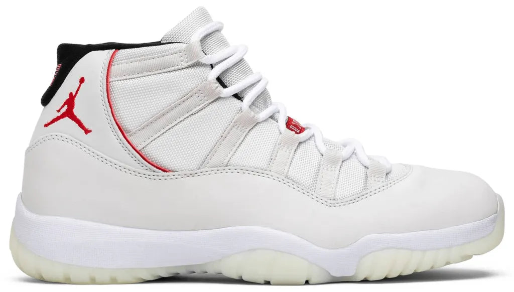 iconic Air Jordan 11 Retro White Red