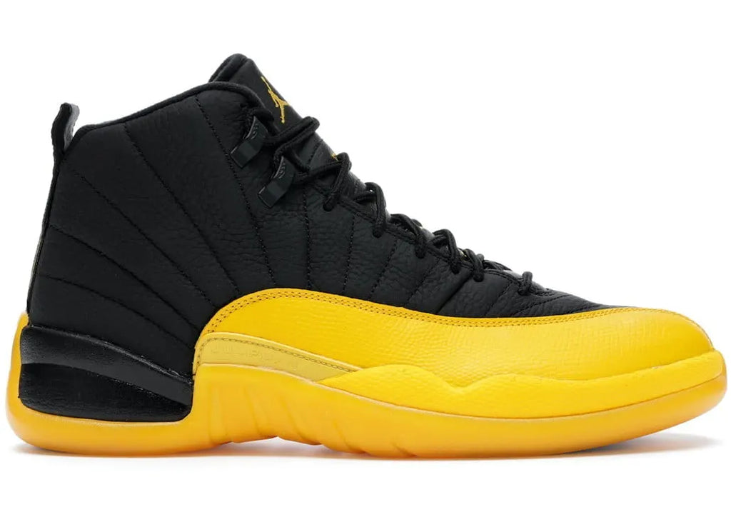 retro Air Jordan 12 Black Taxi - Hình 3