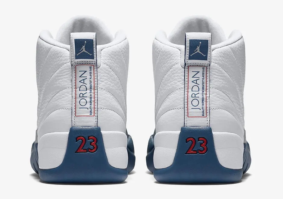 Air Jordan 12 Retro White Deep Royal - Hình 3