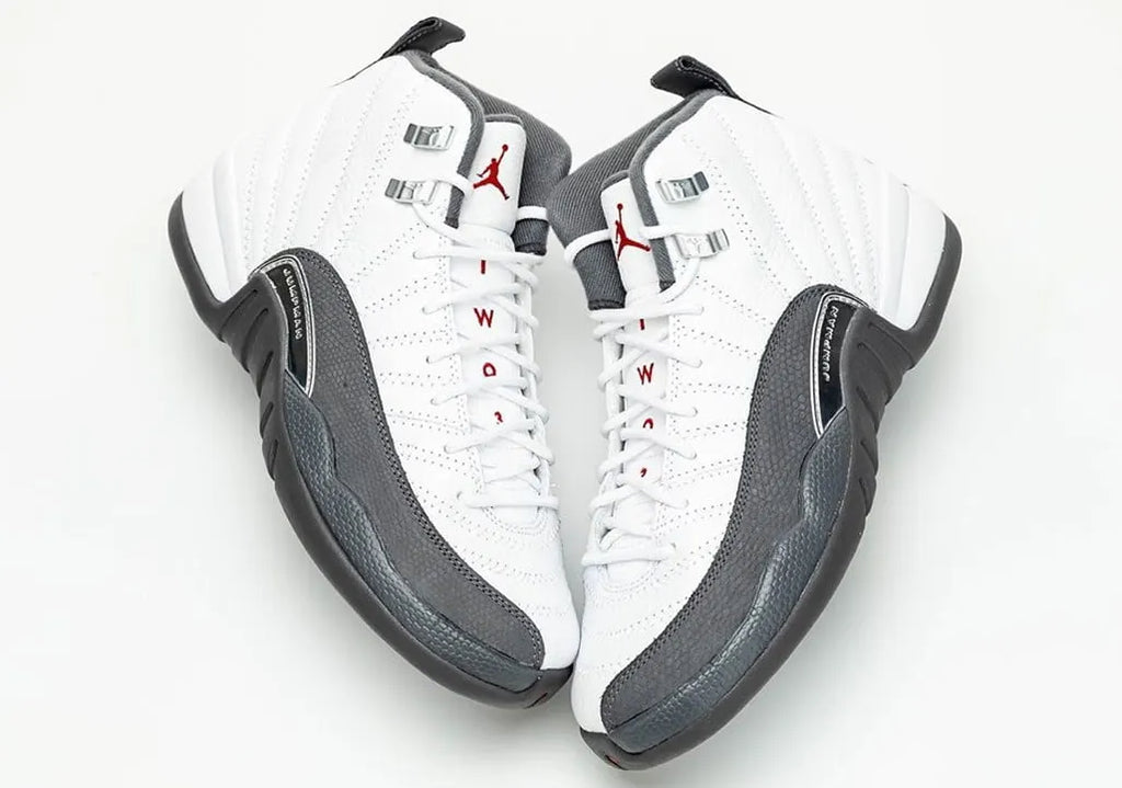 Air Jordan 12 Retro White Grey - Hình 2