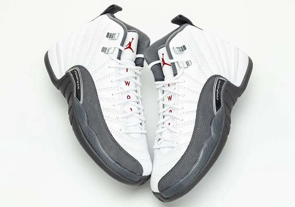 Air Jordan 12 Retro White Grey - Hình 2