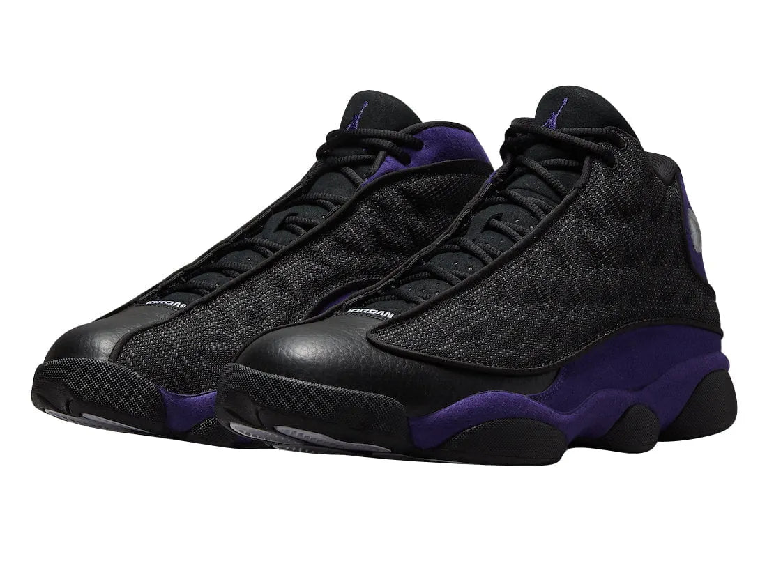 Air Jordan 13 Black Purple - Hình 3