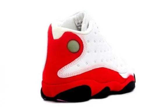 retro premium Air Jordan 13 White Red - Hình 3