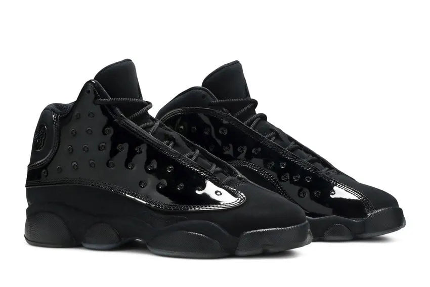 retro Air Jordan 13 Black Patent - Hình 5