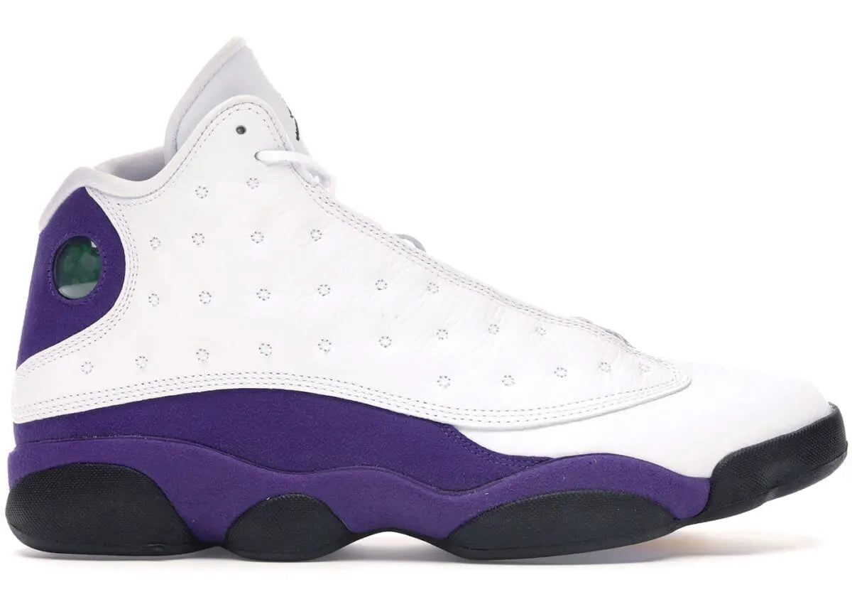Air Jordan 13 White Purple - Hình 2