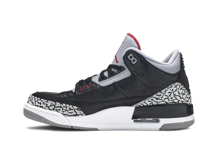 iconic Jordan 3 Retro Black Cement - Hình 2