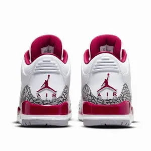 Air Jordan 3 White Bordeaux - Hình 2