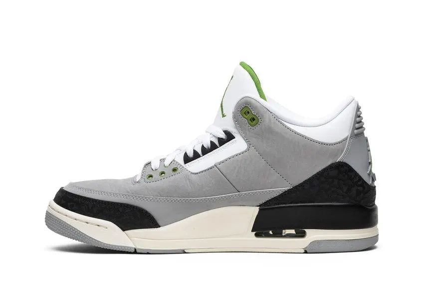 Air Jordan 3 Retro Grey Green - Hình 2