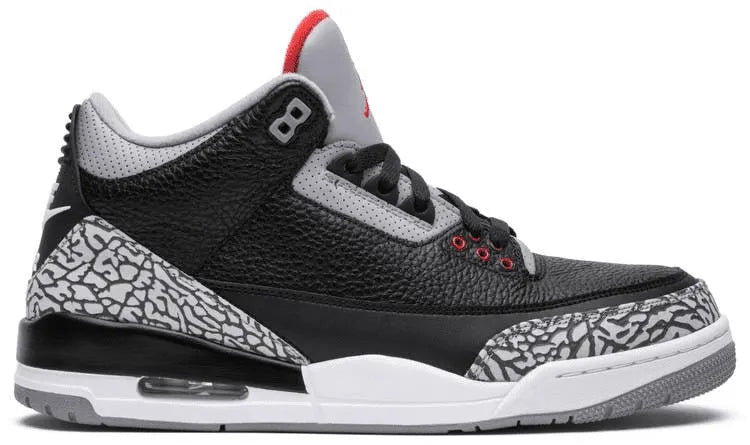 Air Jordan 3 Black Cement sneaker - Hình 4