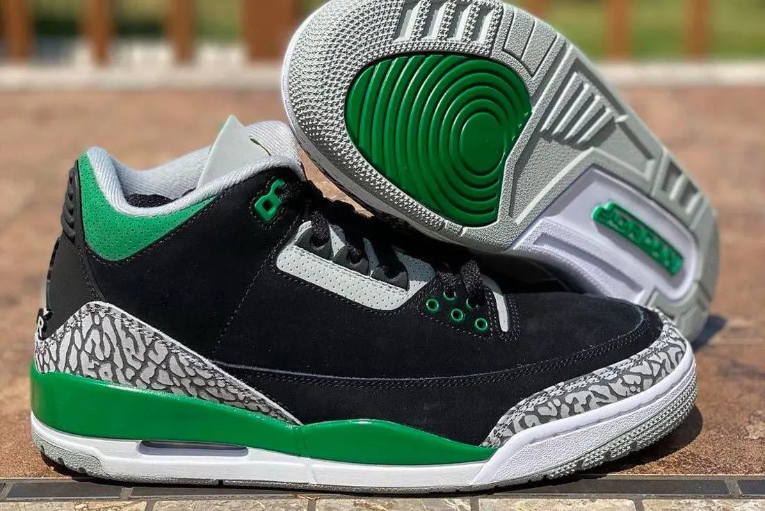 Jordan 3 Retro Lucky Green - Hình 5